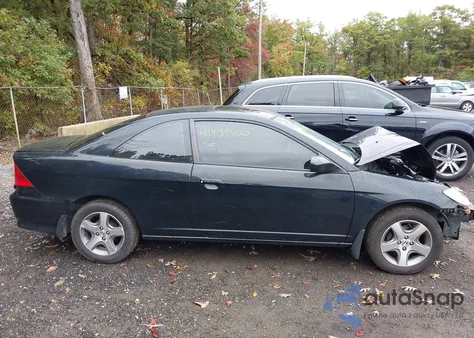 2004 Honda Civic Ex z USA, uszkodzony, nr VIN 1HGEM22984L059580